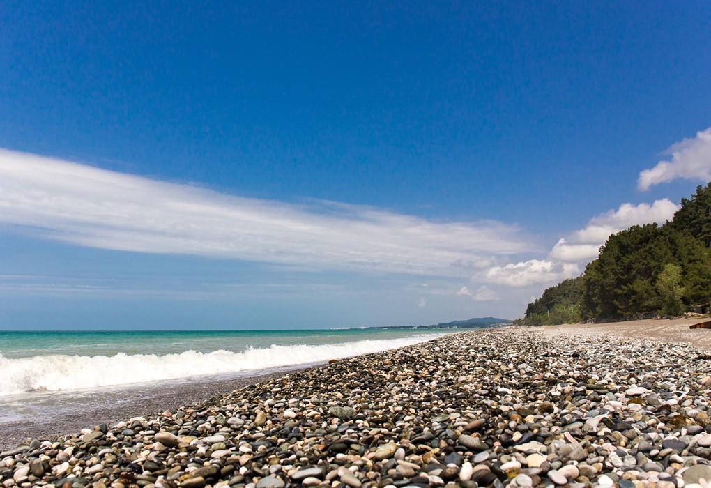 Pansionat Solnechniy Gagra Bagian luar foto