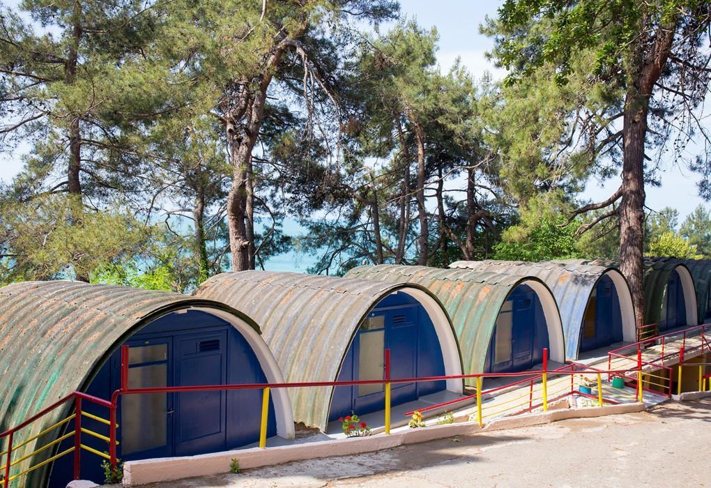 Pansionat Solnechniy Gagra Bagian luar foto