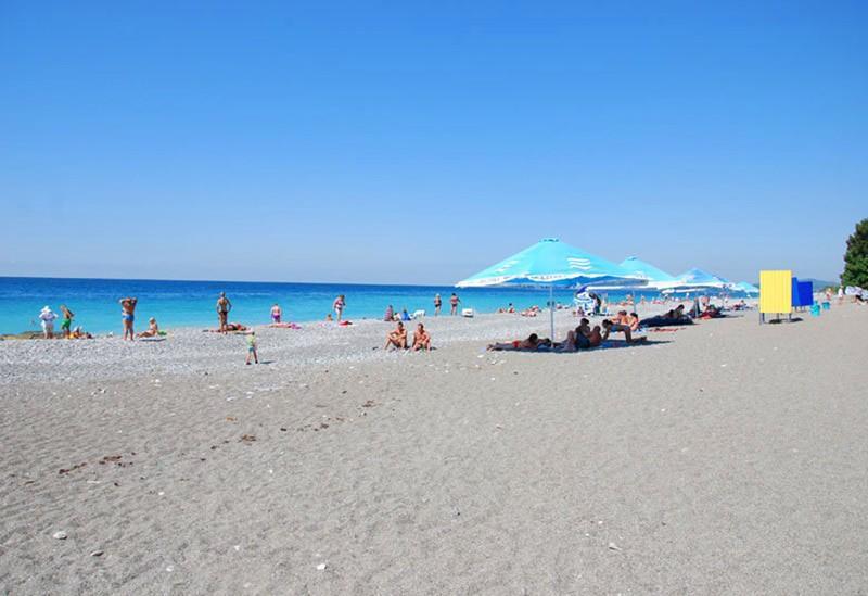Pansionat Solnechniy Gagra Bagian luar foto